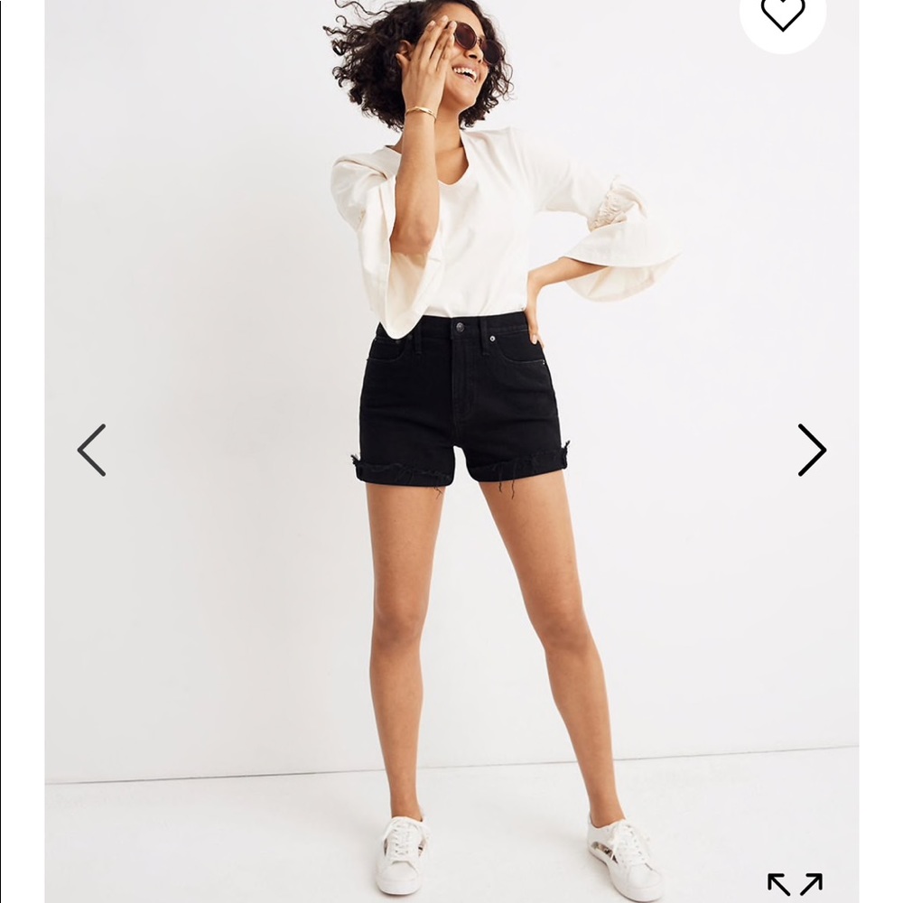 Black Madewell shorts